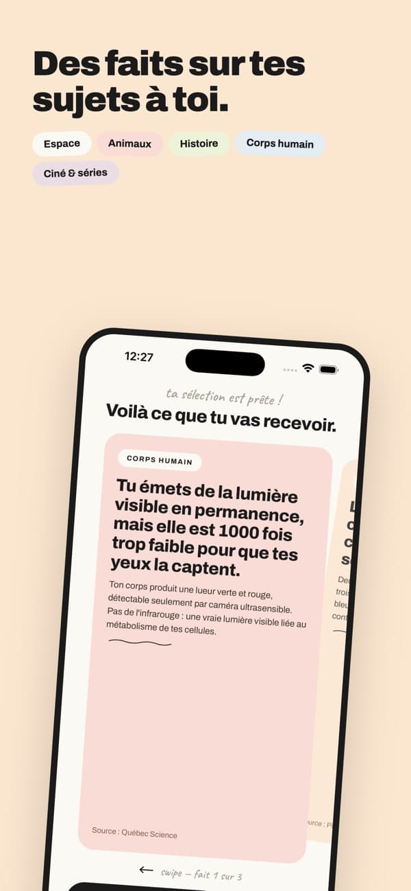 Ipso Facto, visuel App Store n°2