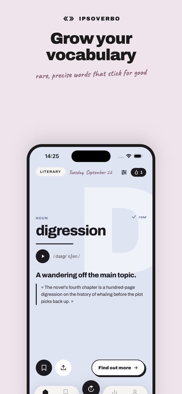 IpsoVerbo, App Store screenshot 1